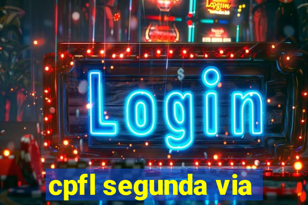cpfl segunda via